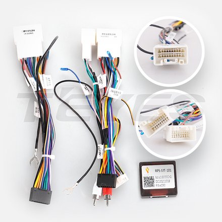 Комплект рамки с разъёмами 9"+can Mitsubishi Pajero 4 2006-2020 - Car-Smart 7007