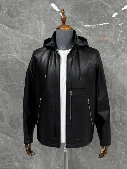 Кожаная куртка Hermes