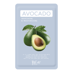 YU.R Тканевая маска для лица с экстрактом авокадо - Avocado sheet mask, 1шт