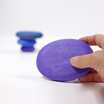 Набор деревянных кубиков "Галька Морская", 4 шт.