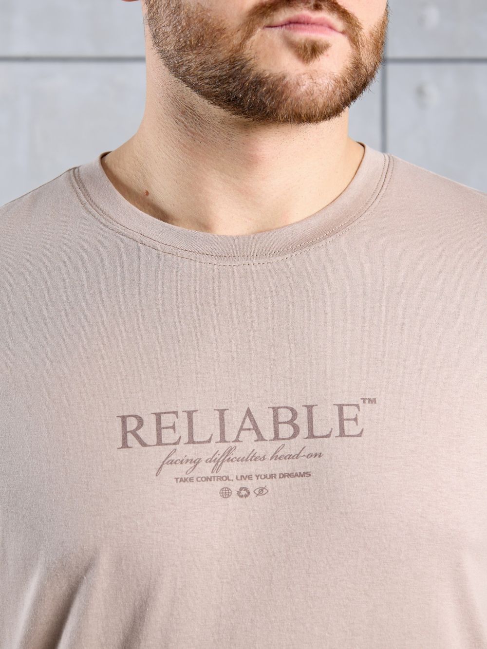 Фуфайка (футболка) мужская Джек-2 Виотекс БЕЖЕВЫЙ