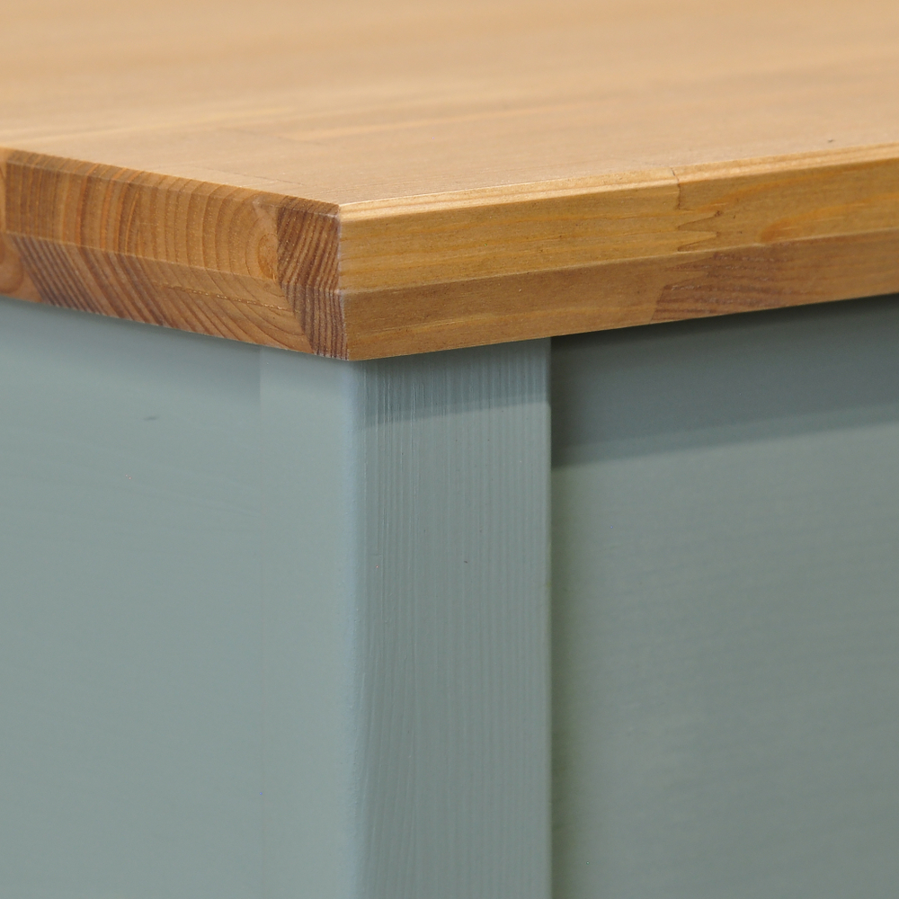 Комод с ящиками Саргас, для одежды деревянный, массив сосны, эвкалипт