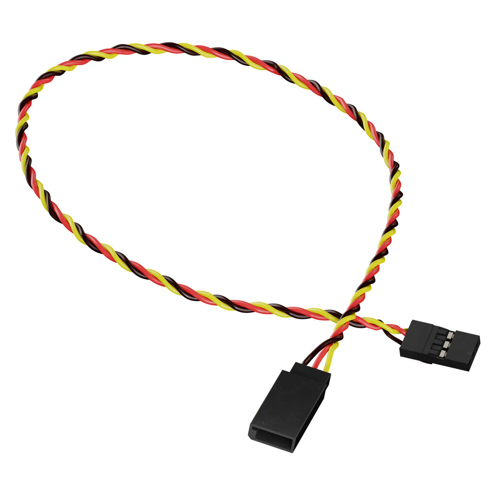 Servo Extension (3-Pos TJC8, MH-FC to FH-MC, 300mm Length)