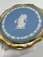 Набор из зеркала и футляра для помады Wedgwood by Stratton