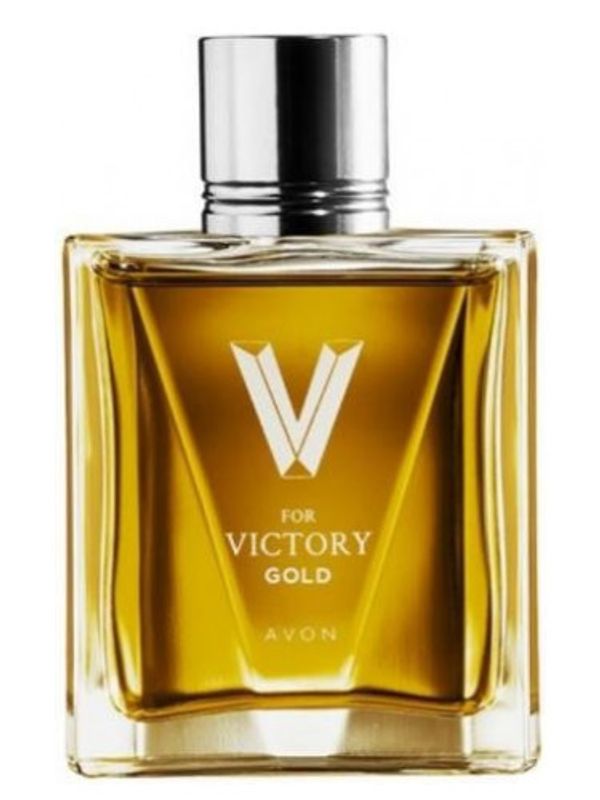 Avon V For Victory Gold
