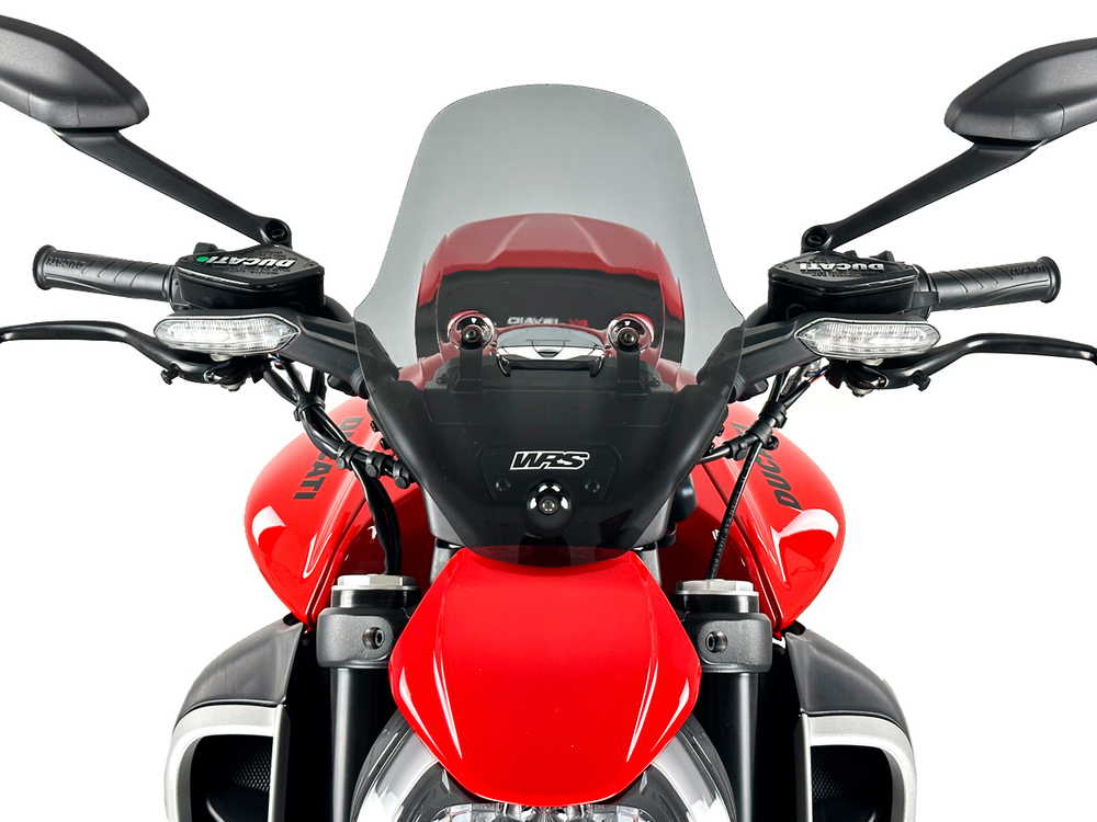 WRS Touring Ветровое стекло Ducati Diavel V4 затемненное