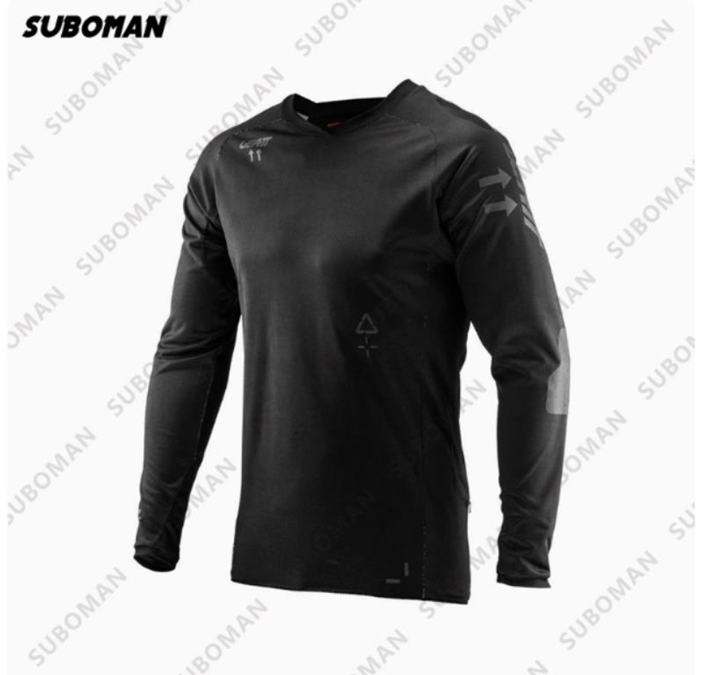 Джерси Leatt style чёрная XL