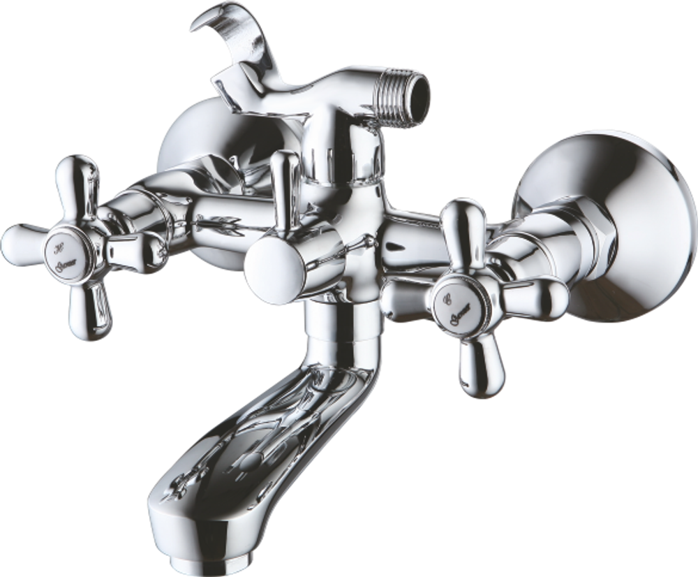 Смеситель двухвентильный для ванны GZ13031