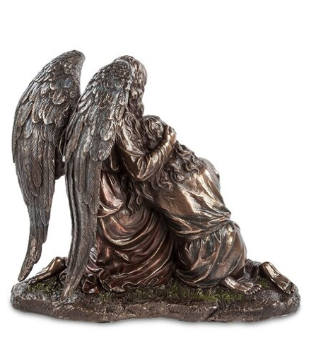 WS-424 Статуэтка «Иисус и Ангел»
