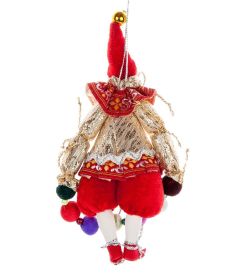 РусКукла RK-432/2 Кукла подвесная «Клоун»