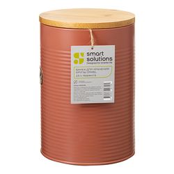 Банка для хранения крупы Irmel, 2,5 л, терракота