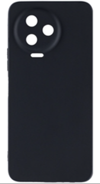 Накладка Infinix Note 12 4G силикон матовый  Black  Soft Case Zibelino