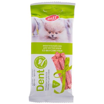 Titbit Dent Жевательный снек для собак  со вкусом Утки 20 г