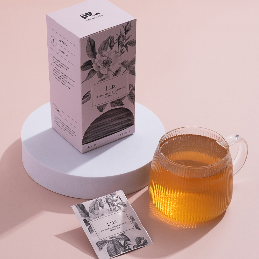 Herbal Tea Lux Фиточай очищающий 25шт для кишечника