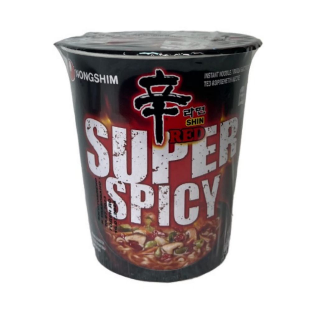 Лапша острая Nongshim Shin Ramyun Super Spicy 68 г 3 шт