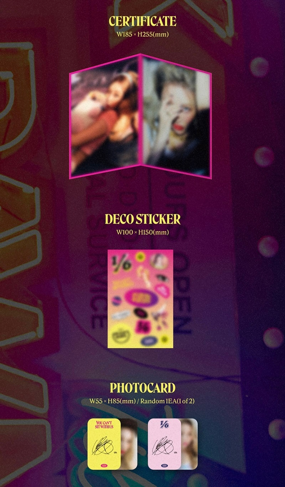 Альбом SUNMI - ONE-SIXTH (3RD MINI ALBUM)