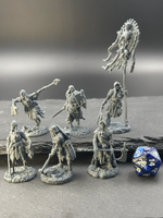 Скелеты Предвестники-смерти, Миниатюры 10 шт. ДнД (DnD)