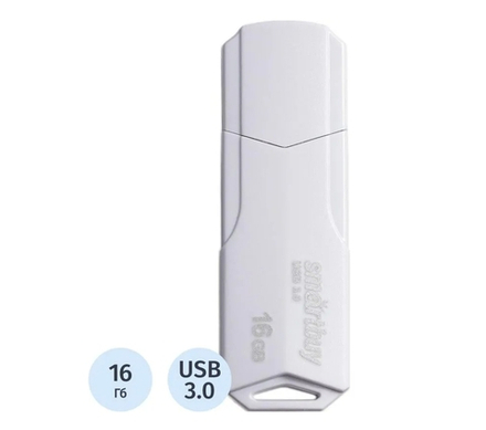Smartbuy USB-Накопитель 16GB clue White