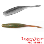 Виброхвосты съедобные Lucky John Pro Series WACKY HAMA STICK 3.5" (89мм/9шт)