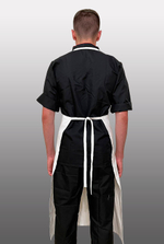 Фартук повара с грудкой (бязь) белый 100% хлопок