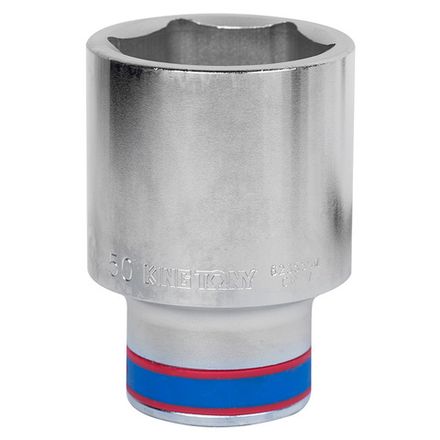 Цена на KING TONY (623550M) Головка торцевая глубокая шестигранная 3/4", 50 мм