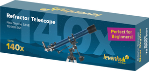 Телескоп Levenhuk New Skyline BASE 70/900 EQ1