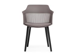 Пластиковый стул Crocs dark gray / black