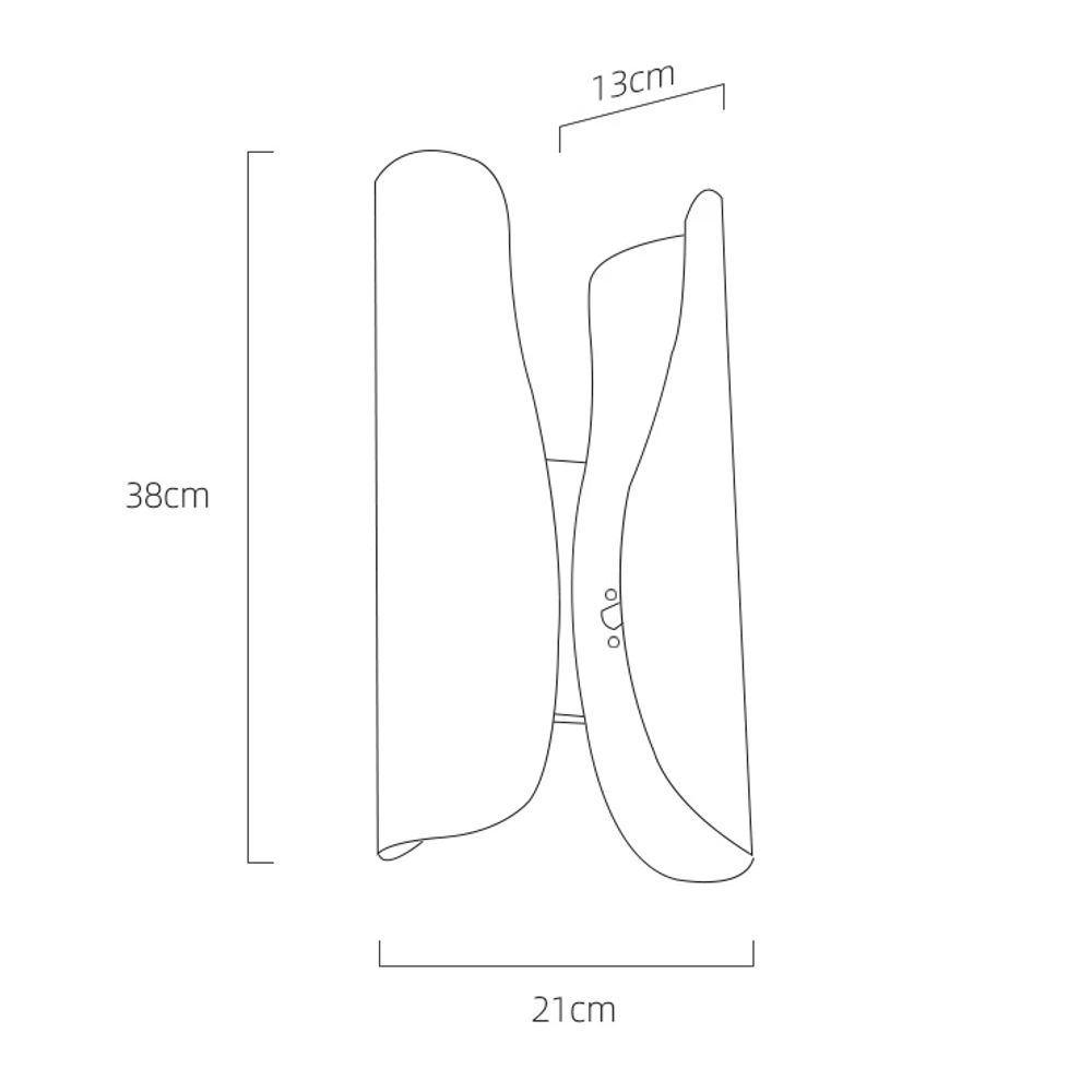 Настенный светильник MT8901-2W  brass