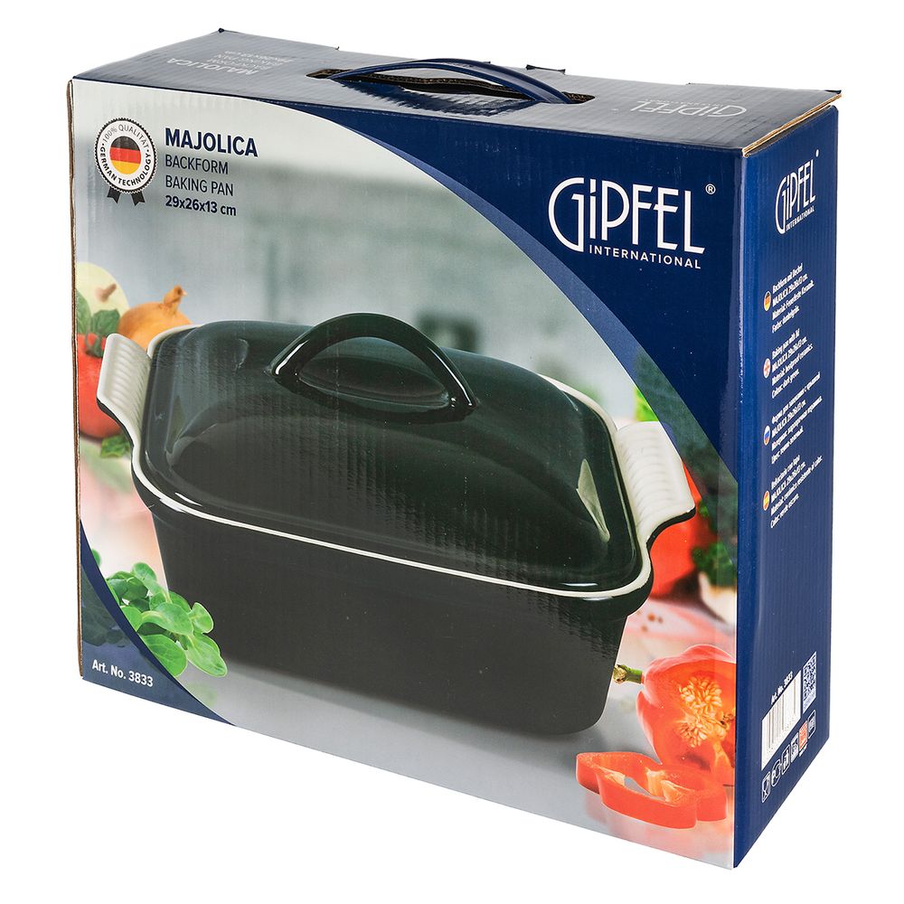 Форма для запекания Gipfel Majolica 3833 2,6 л/29x26x13 см