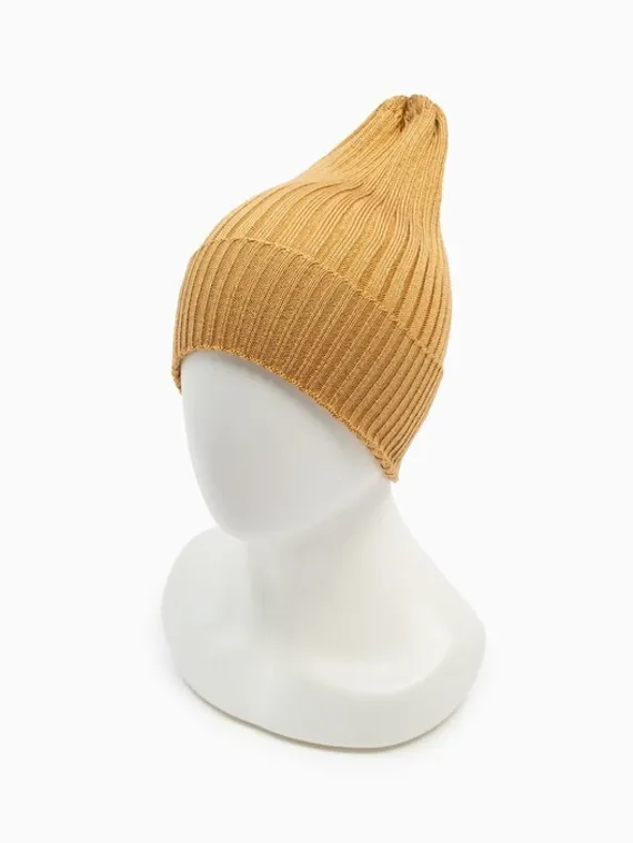 Шапка женская демисезонная , цвет бежевый, размер 52-56