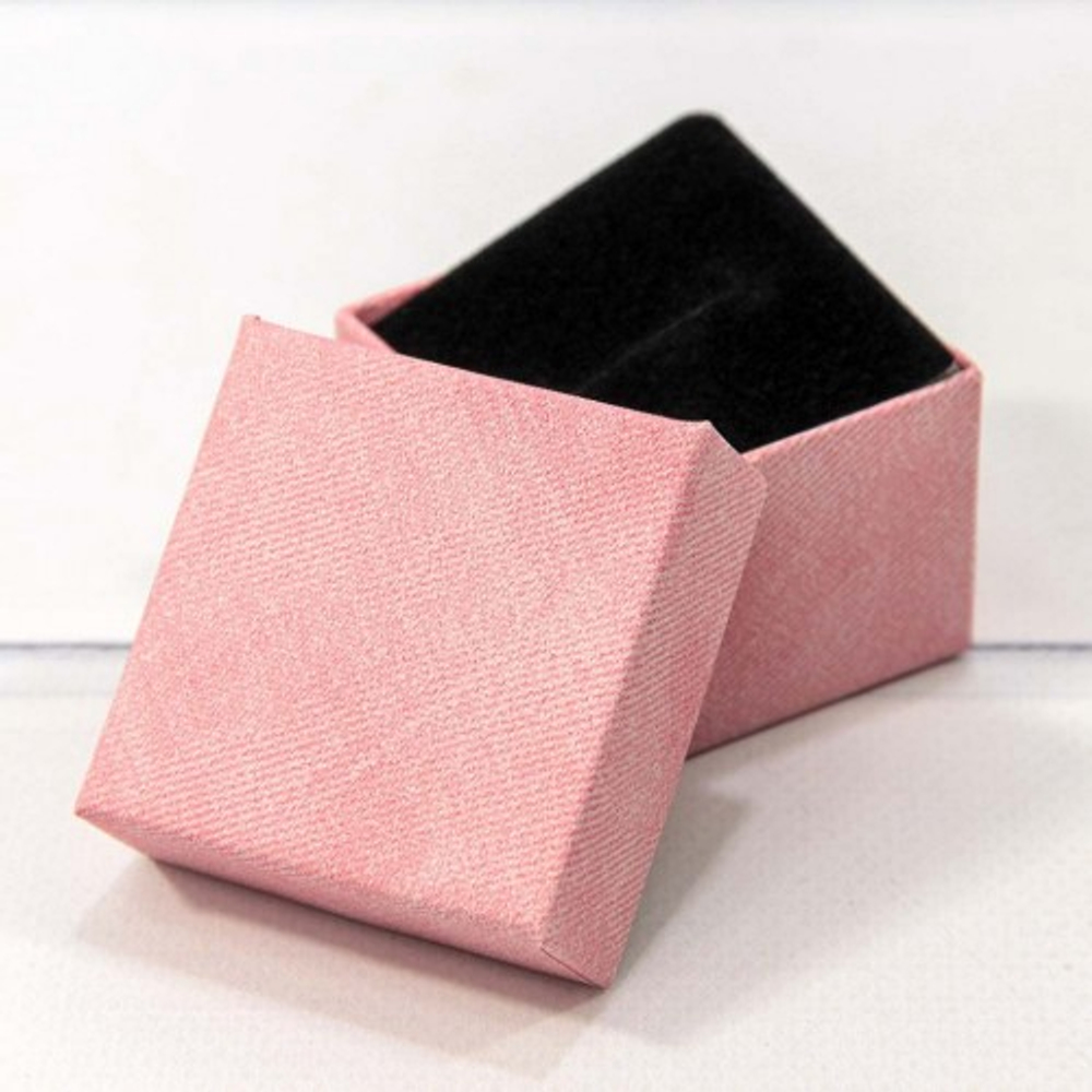 Коробка Ювелирная 5х5х3 см (Розовый)