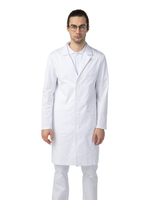 Халат медицинский мужской Dr. Nice DRN820, белый, 48