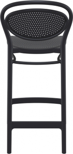 Стул пластиковый полубарный Siesta Contract Marcel Bar 65, черный