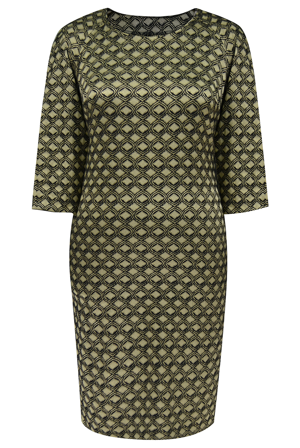 Платье женское 1208оа, коричневый #253Корг051208оа