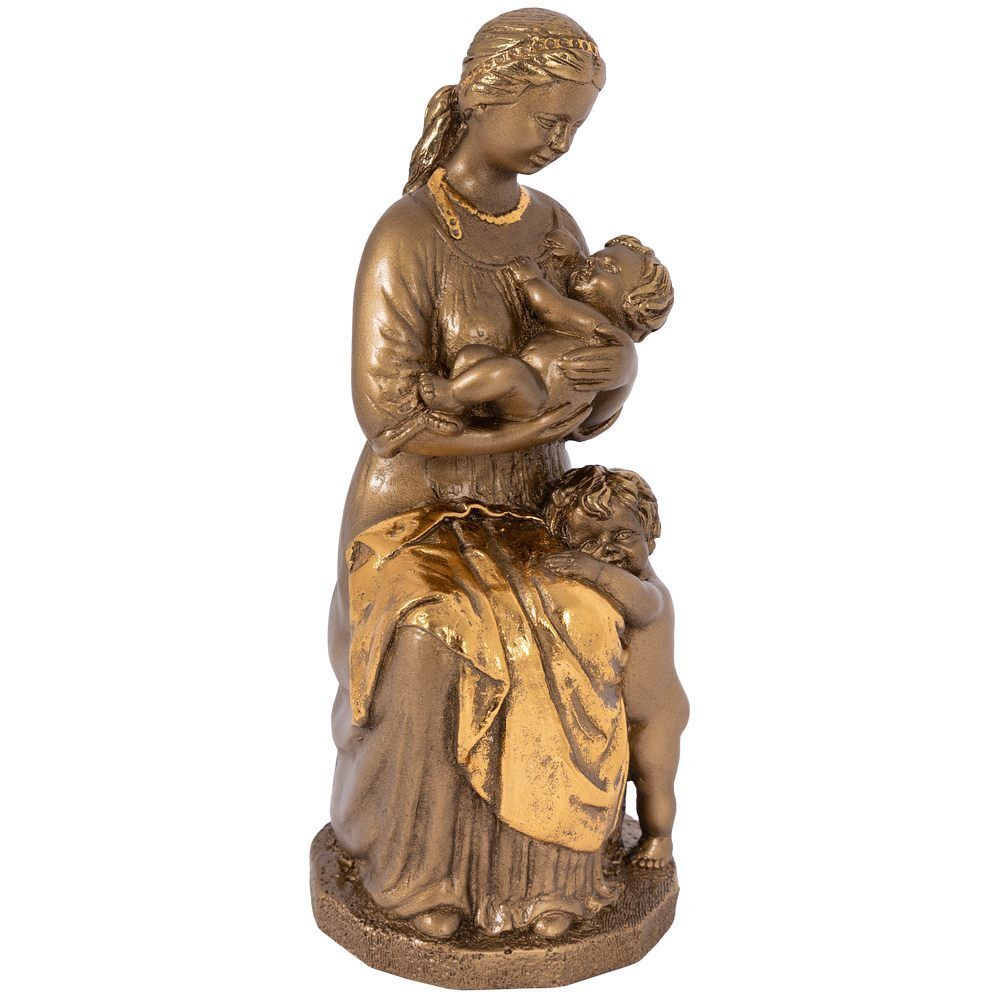 Статуэтка Мама с детьми Бронза
