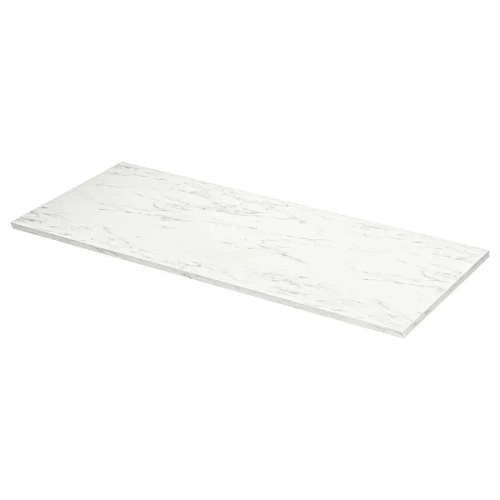 Столешница - IKEA EKBACKEN/ЭКБАККЕН ИКЕА, 246х63,5х2,8 см, белый