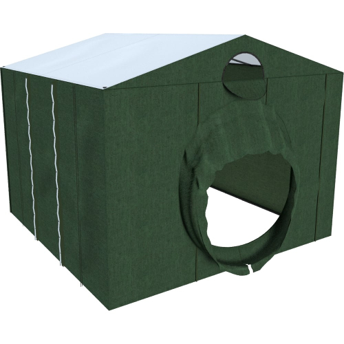 Палатка сварщика МногоТентов (ПС-3) 3x3 м. (Тент Брезент ОП).