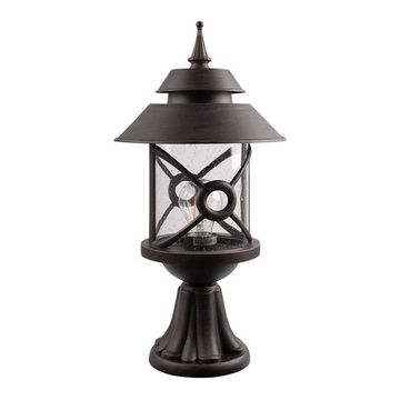 Уличный фонарь 1*Е27 100021/470 медь черненая Prato Loft It