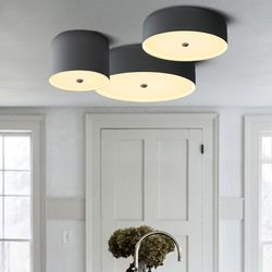 Потолочный Светильник Cylinder A White By Imperiumloft