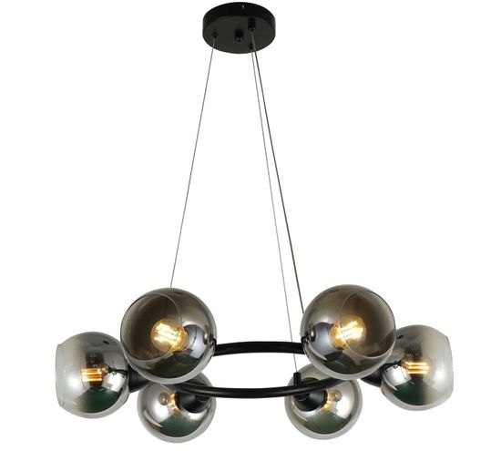 Люстра подвесная 6-ка 07320/6 BLACK SALE