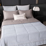 Комплект постельного белья на резинке Сатин Velouria Luxe с Одеялом VLR008