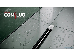 Желоб водосток Pestan Slim 950 напольный нержавеющая сталь 13100036