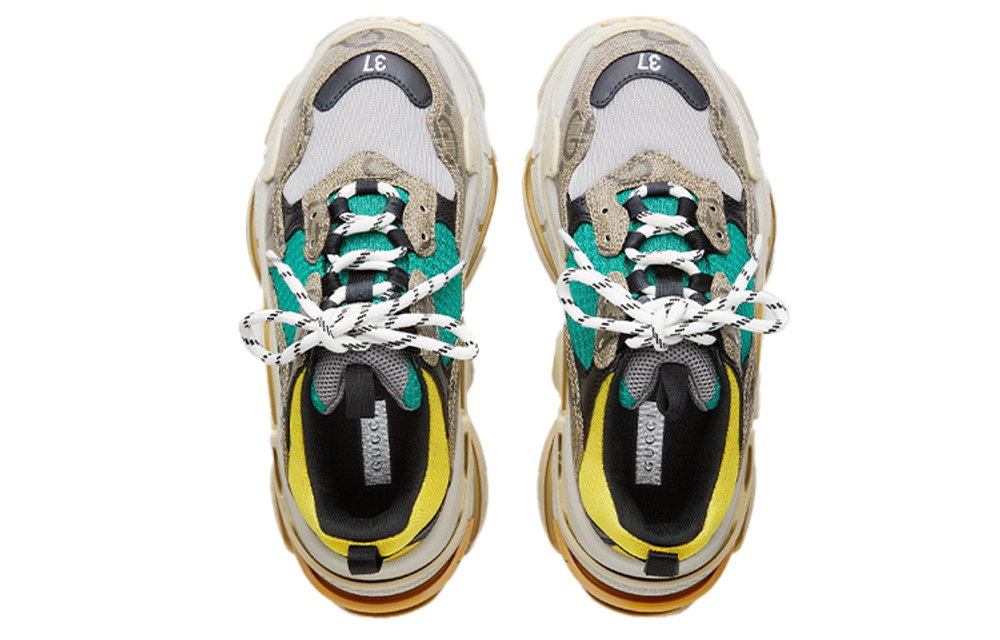 Gucci X Balenciaga Triple S (Женская размерная сетка)