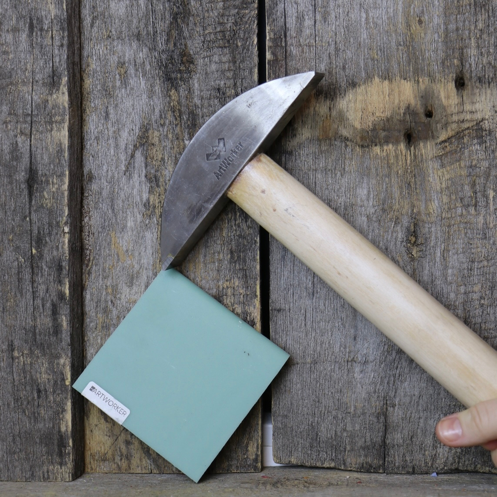 Смальта светло - зеленого цвета в кирпичиках купить с доставкой по всей России.