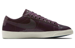 Кроссовки Nike Blazer Low Nocturne Port Wine (Женская размерная сетка)