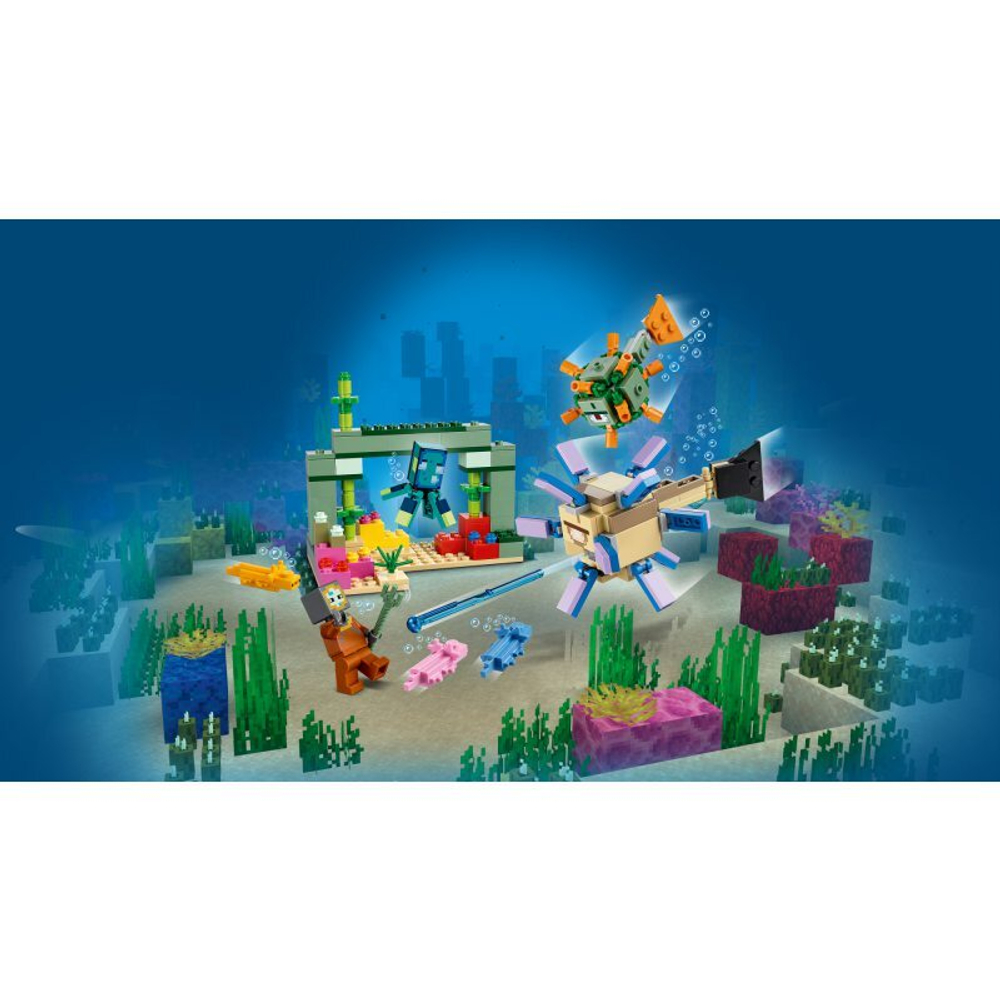 Конструктор LEGO Minecraft 21180 Битва со стражем