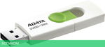 USB Flash-накопитель A-Data UV320 128GB белый/зеленый (AUV320-128G-RWHGN)
