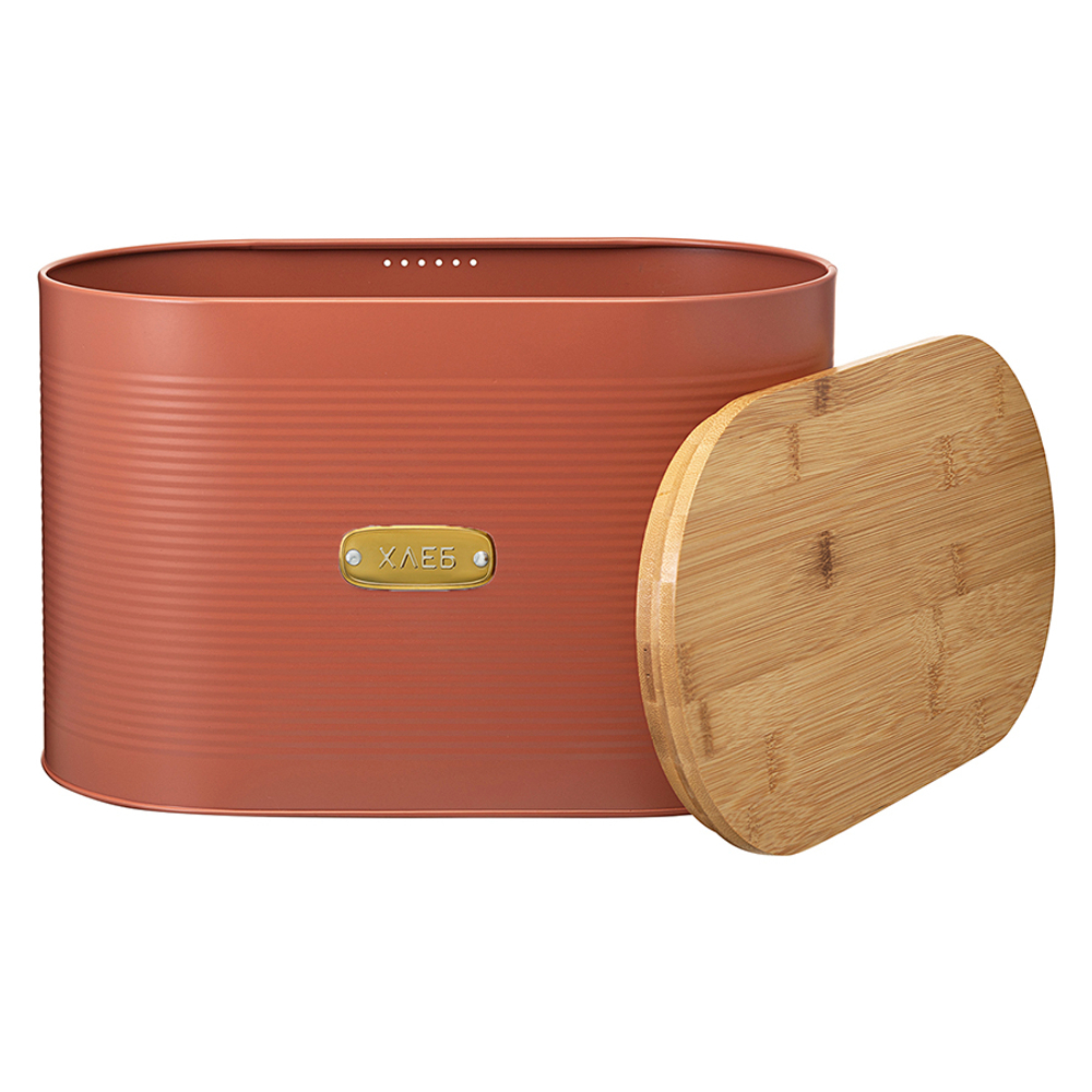 Хлебница irmel, 33х18х19 см, терракота
