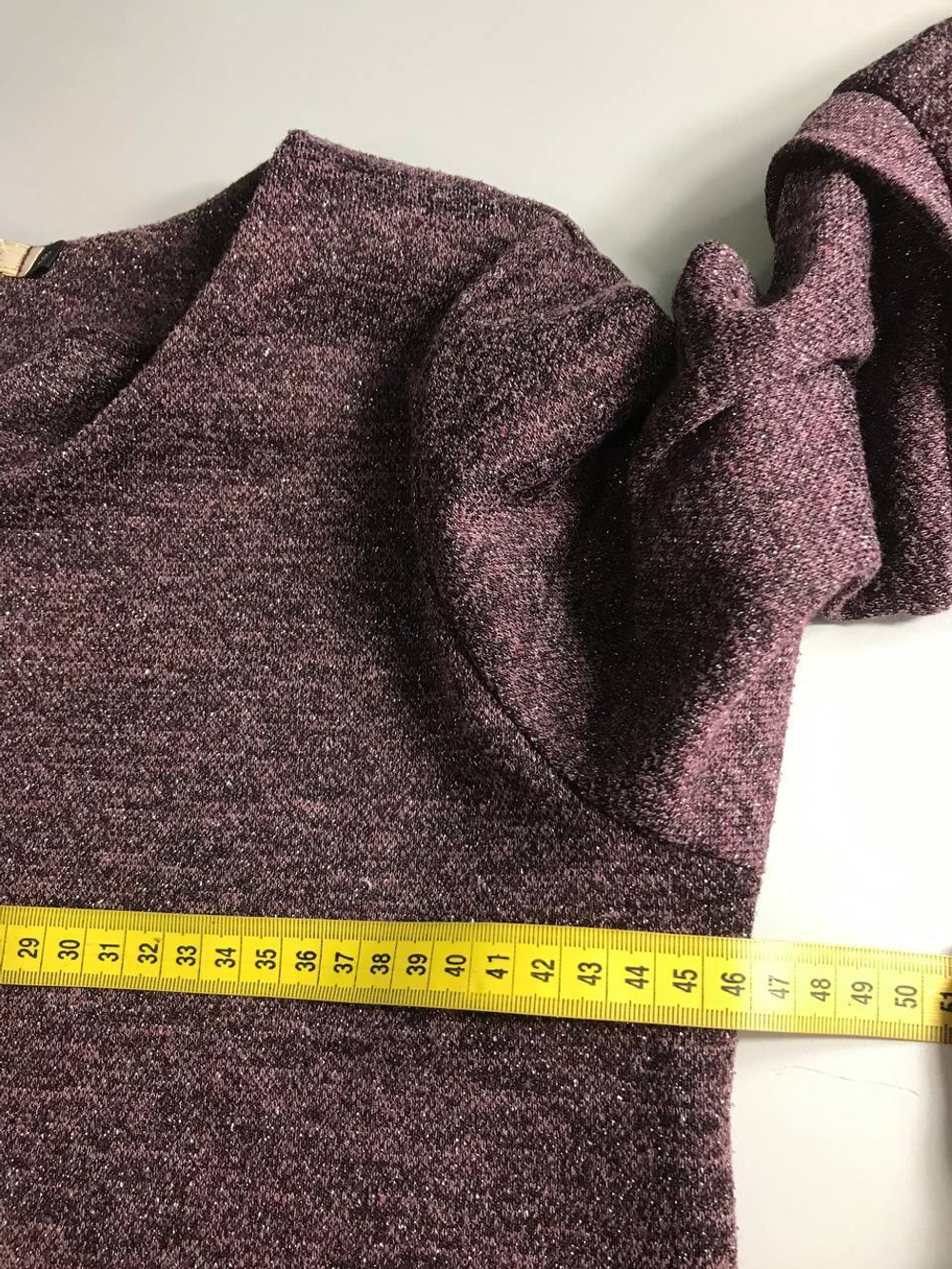 Платье Suprez с красивыми рукавами, визуально 48 размер