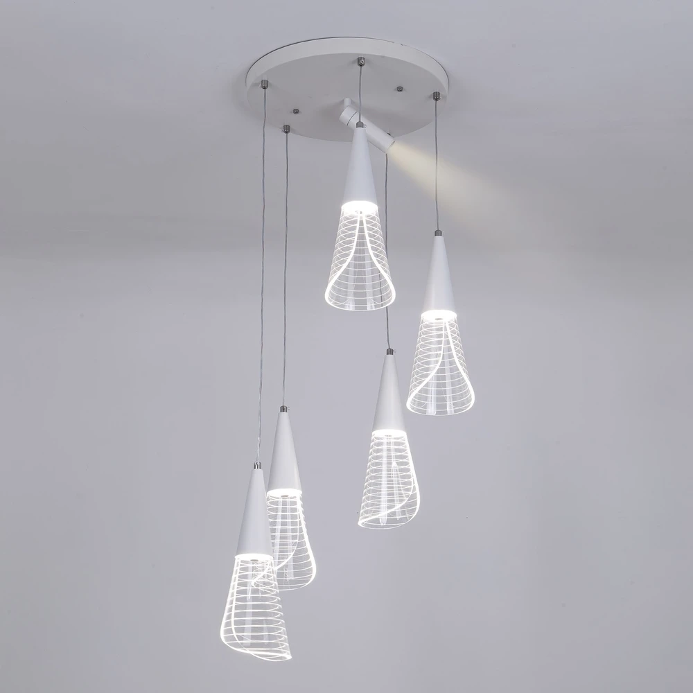 Подвесная люстра Led4U L7106-6 WТ